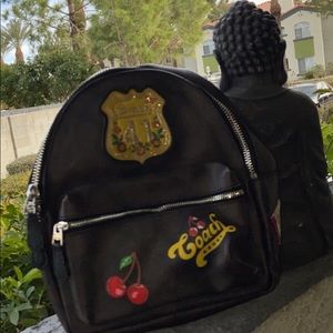 Coach mini backpack